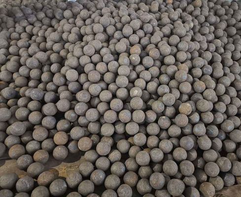 50mm 60Mn B2 Ball Mill Grinding Media สำหรับการขุดทองแดง