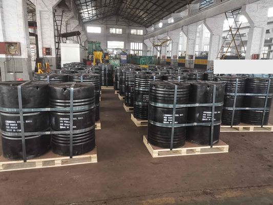 B3 71MnCr 60 มม. ลูกบดปลอมสำหรับอุตสาหกรรมเหมืองแร่